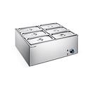 6-Pan Electric Bain Marie FSBM0706E6 / FSEBM-0706B