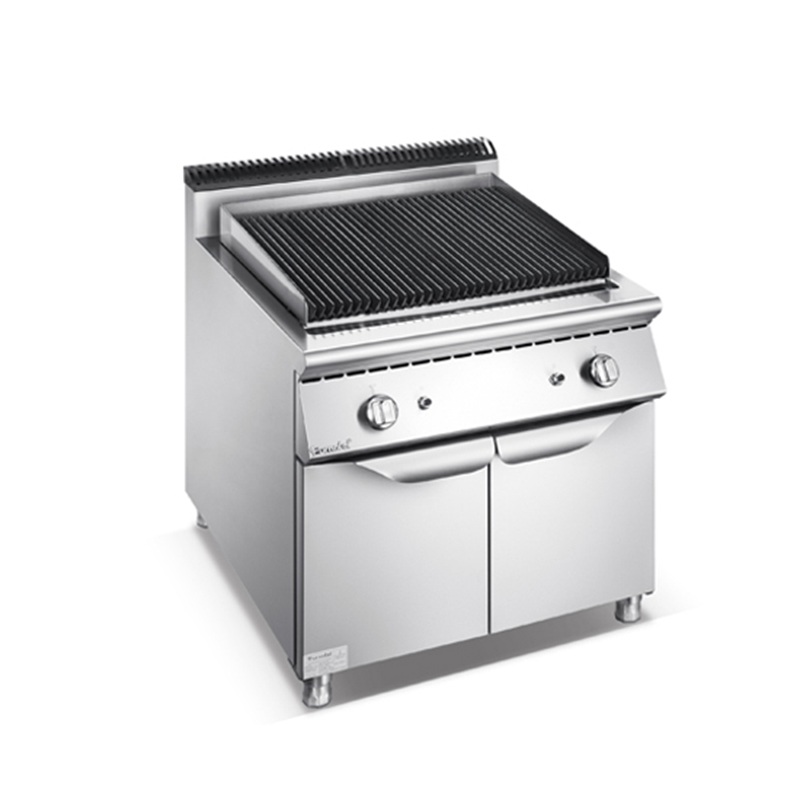 900 Series Gas Lava Rock Grill with Cabinet FELG0809GC / F9080GLC
