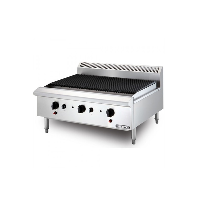 Berjaya / CB3B-17 / 3 Burner Char Broiler