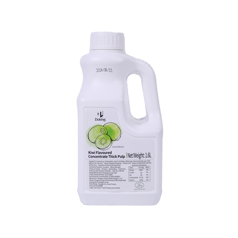 Doking Kiwi Flavoured Concentrate Thick Pulp 1,6 L