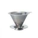 Hario DMD-01-HSV Double Mesh Metal Dripper (Hairline Silver)