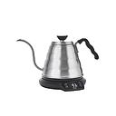 Hario EVKT-80HSV Buono Kettle With Control Temperature (Hairline Silver)