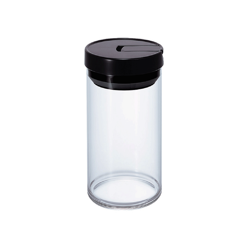 Hario MCN-300B Glass Canister L 1000ml (Black)