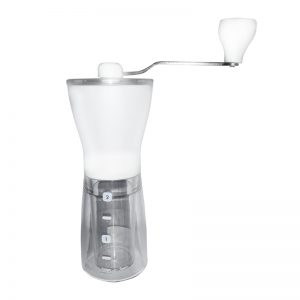 Hario MSS-1-MW-V Coffee Mill Ceramic Slim V (Matte White)