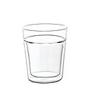 Hario TRG-260 Twin Rock Glass 260ml (Transparent)