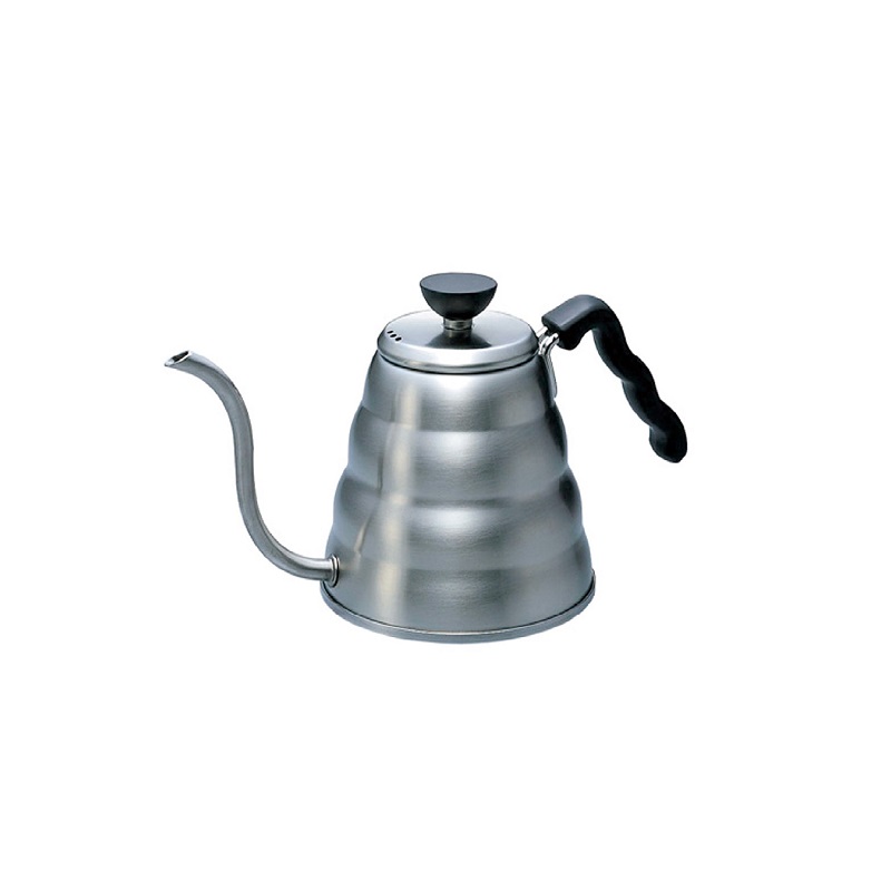 Hario VKB-120HSV V60 Coffee Drip Kettle Buono (Hairline Silver)