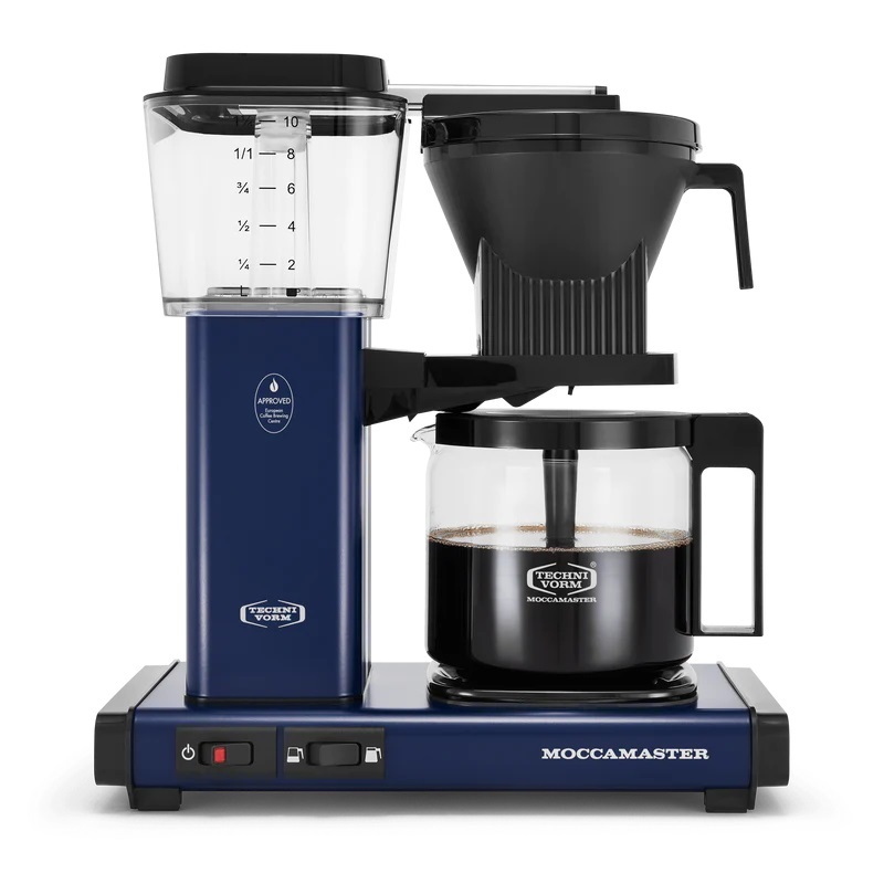 Moccamaster Coffee Machine KBG 53978 C/W Glass Jug (Midnight Blue)