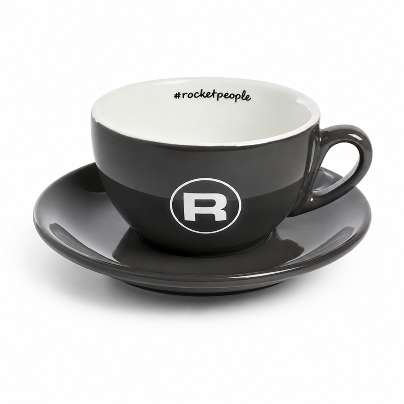 Rocket Cappuccino Cups (Grey Set of 6 pcs)