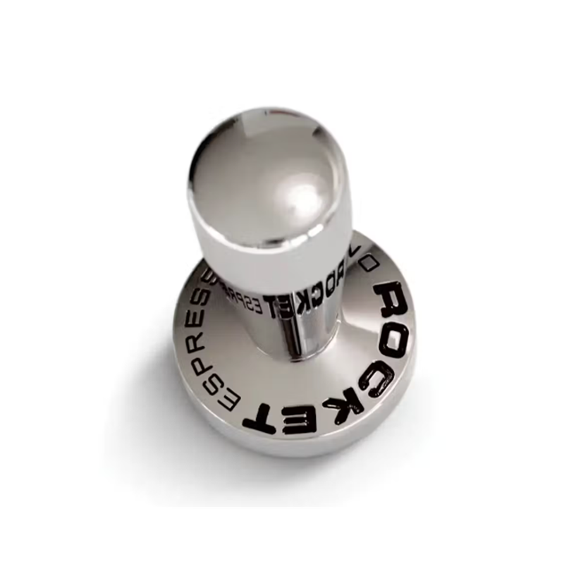 Rocket Espresso Embossed Tamper (Stainless Steel)