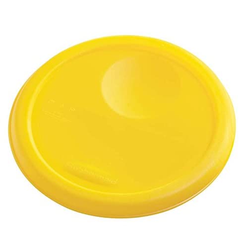 Rubbermaid Lid Round 2-4qt/2.2-4.4l Yel / FG572200YEL