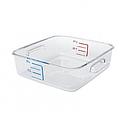 Rubbermaid Space Saving Cont Sq 2qt/1.9l Clr / FG630200CLR