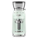 SMEG CGF03PGEU Coffee Grinder, 50's Style Aesthetic (Pastel Green)