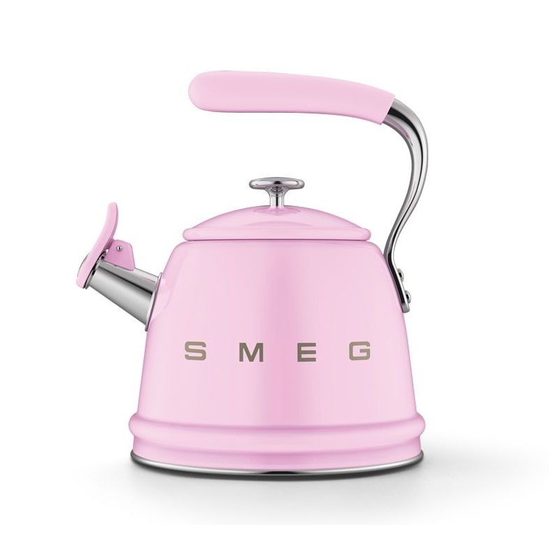 SMEG CKLW2001PK Whistling Kettle (Pink)