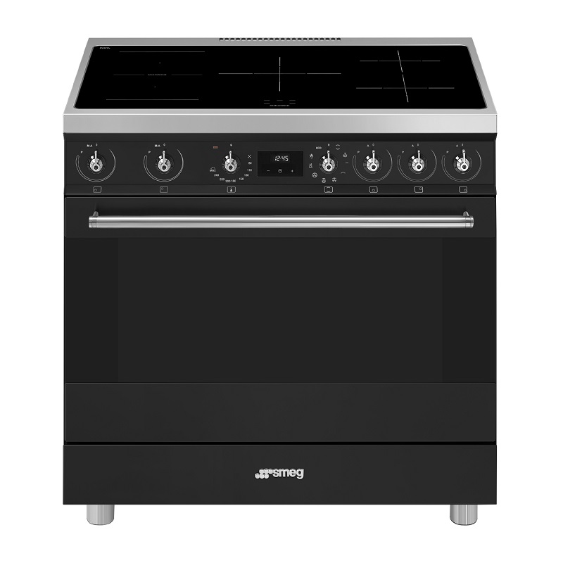 SMEG Cooker, 90x60cm, Induction Hob, Classica (C9IMMB2)