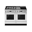 SMEG CPF120IGMPWH Cooker With Mixed Hob 120x60 cm Portofino Aesthetic