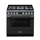 SMEG CPF9GPAN Cooker, 90x60cm, Gas Hob, Portofino (Anthracite)