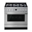 SMEG CPF9GPX Cooker, 90x60cm, Gas Hob, Portofino (Steel)