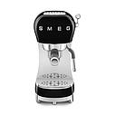 SMEG ECF02BLEU Espresso Coffee Machine (Black)