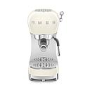 SMEG ECF02CREU Espresso Coffee Machine (Cream)