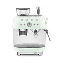 SMEG EGF03PGEU Espresso Manual Coffee Machine, 50's Style (Pastel Green)