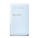 SMEG FAB5RPB6 Free Standing Refrigerator One Door, 50's Style (Pastel Blue)
