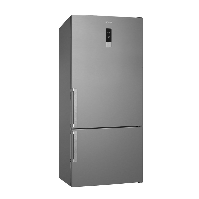 SMEG FC84EN4HX1 Free Standing Refrigerator Bottom Mount Universale Aesthetic