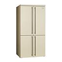 SMEG FQ60CPO5/FQ60CPO6 Free standing refrigerator 4 Doors, Coloniale Aesthetic (Cream)