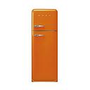 SMEG Free Standing Refrigerator Double Door (FAB30R) Orange