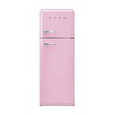 SMEG Free Standing Refrigerator Double Door (FAB30R) Pink