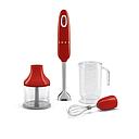 SMEG HBF03RDEU Hand Blender With 3 Accessories (Red)