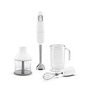 SMEG HBF03WHEU Hand Blender With 3 Accessories (White)