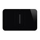SMEG HHSL7844MB Induction Hob With Integrated Hood, 90cm Isola (Black)