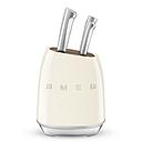 SMEG KBSF02CR Knife Block Set (Cream)