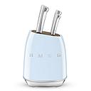 SMEG KBSF02PB Knife Block Set (Pastel Blue)