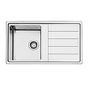 SMEG LDR861-2 Kitchen Sink, Ultra-low Profile Built-in, Universale Aesthetic (Stainless Steel)