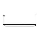 SMEG LSLS18MB Lighting, 180cm Isola (Matte Black)
