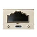 SMEG MP722PO Built-in Microwave, Cortina (Cream)