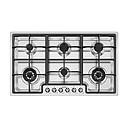 SMEG PGF962 Gas Hob, 90 cm, Classica Aesthetic (Stainless Steel)