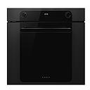 SMEG SF6200TBI Oven, 60cm, Thermo-ventilated Musa (Black)