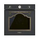 SMEG SF67C1AO Oven, 60cm, Fan Assisted, Cortina (Black)