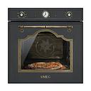 SMEG SFP750AOPZ Thermo-ventilated Oven, 60cm, Cortina (Black)