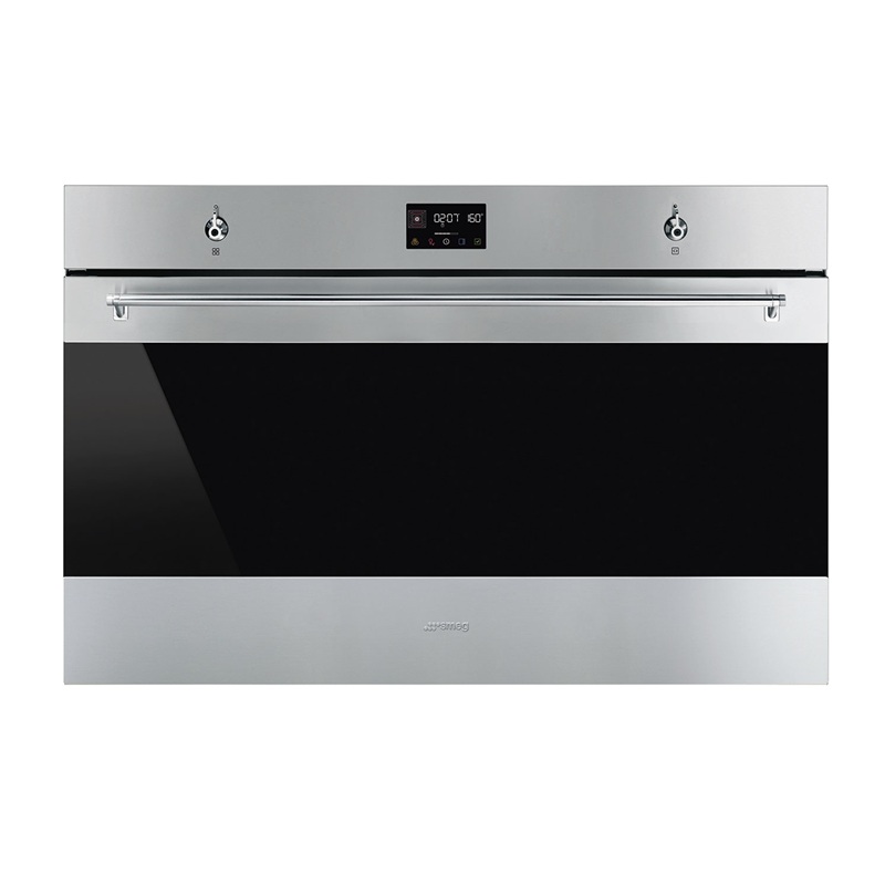 SMEG SFP9302TX Thermo-Ventilated Oven 90 cm, Classica Aesthetic (Stainless Steel) 