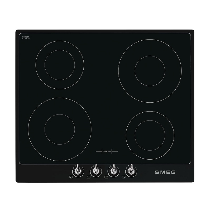 SMEG SI964NM Induction Hob, 60 cm, Victoria (Black)