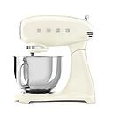 SMEG SMF05CREU Stand Mixer Full Color, 50's Style Aesthetic (Cream)