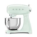 SMEG SMF05PGEU Stand Mixer Full Color, 50's Style Aesthetic (Pastel Green)