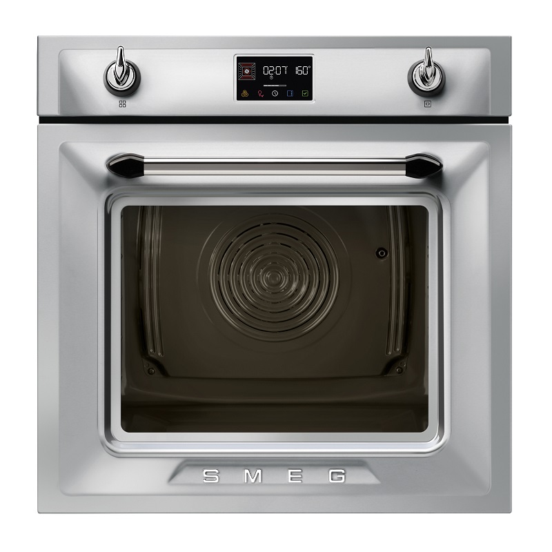 SMEG SOP6902S2PX Pyro steam Galileo Oven, 60 cm, Combi Steam, Victoria (Stainless Steel)