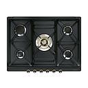 SMEG SR775AO Hob 70/75cm, Gas, Cortina (Black)