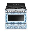 SMEG TR90DGM9 Cooker, 90x60cm, Gas Hob, D&G