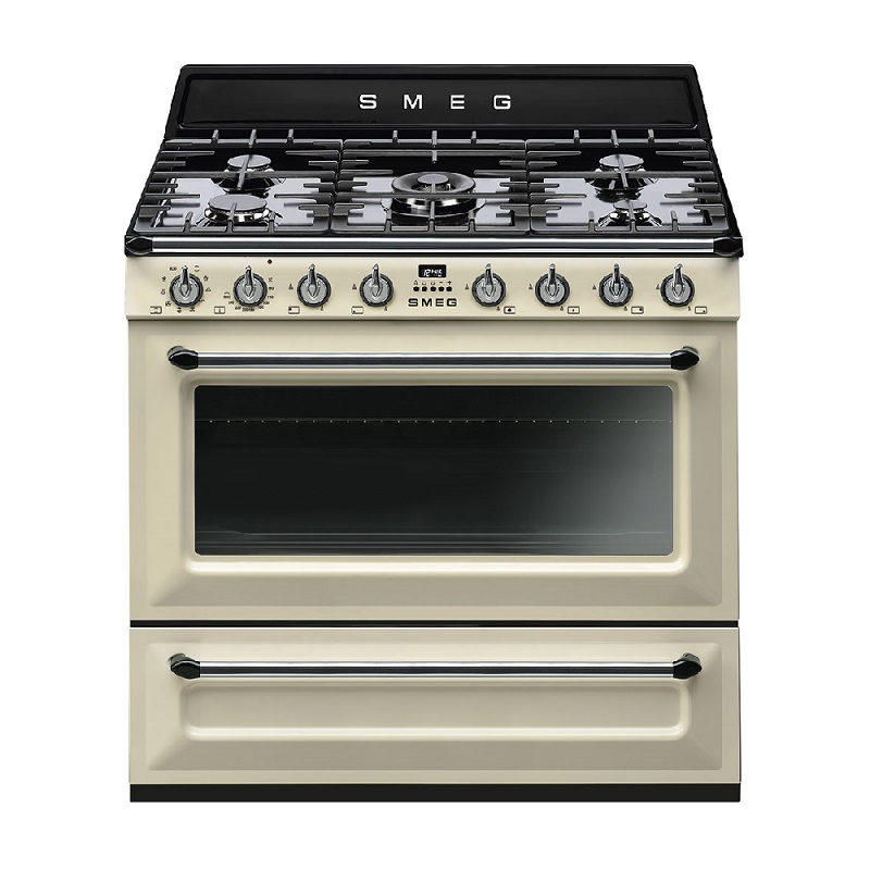 SMEG TR90P2 Cooker, 90x60cm, Gas, Victoria (Cream)