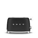 SMEG TSF01BLMEU Toaster 2 Slice, Toaster 2 Slice (Black Matt)